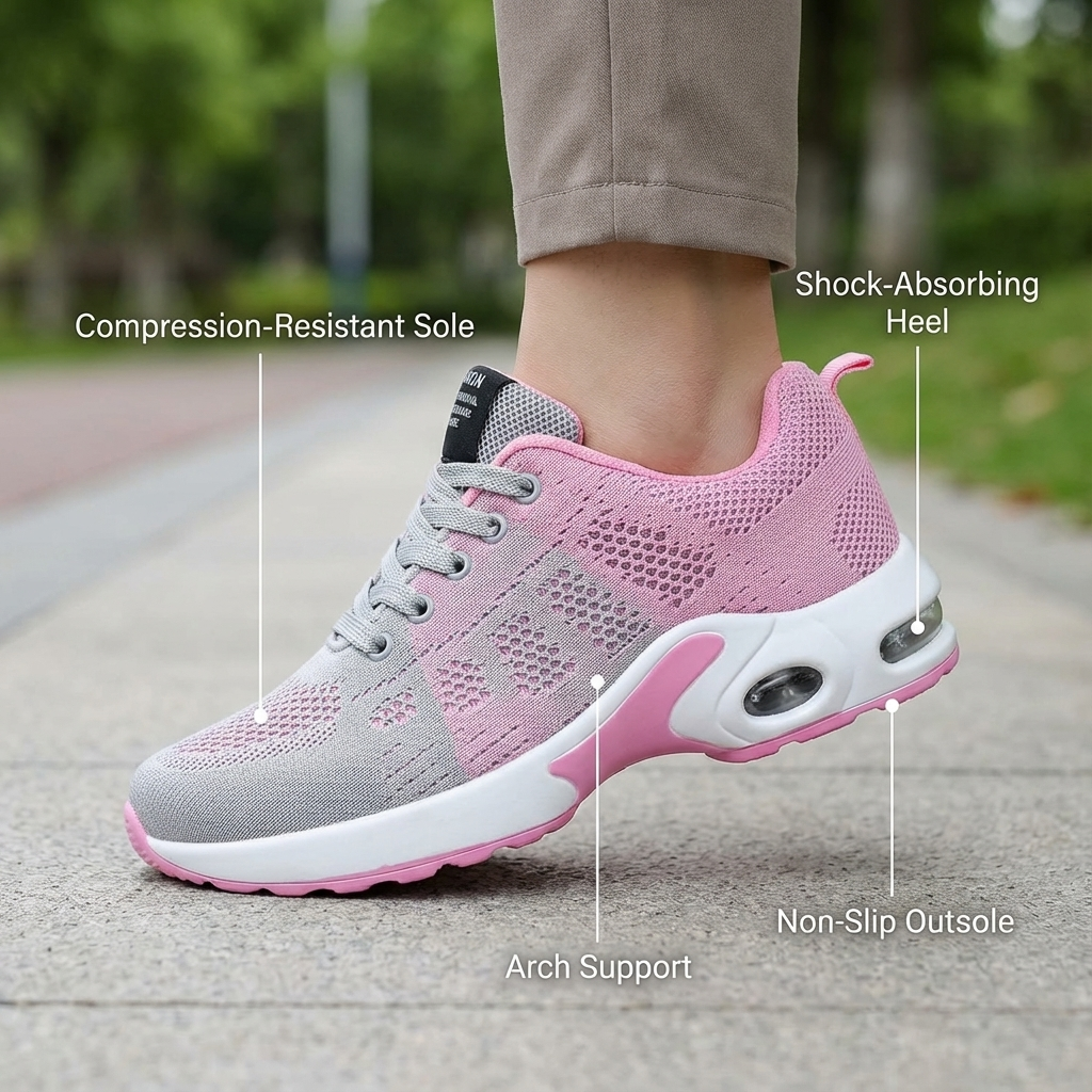 ShiftFOX™ | Women's 12-Hour Comfort Shoes for Nurses & Service Workers