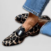 Violette Sancerre | Animal Print Orthopedic Loafers