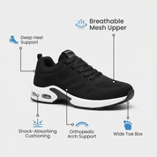 ShiftFOX™ | Women's 12-Hour Shift Shoes for Nurses & Plantar Fasciitis Relief
