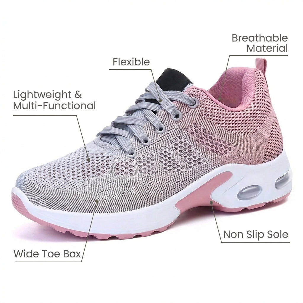 OrthoFOX™ | Men's Orthopedic Air Cushion Shoes for Plantar Fasciitis & All-Day Pain Relief