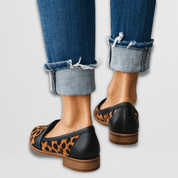 Célinde Favreau | Orthopedic Soft Suede Loafers in Tan