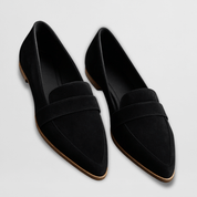 Célinde Favreau | Orthopedic Soft Suede Loafers in Tan