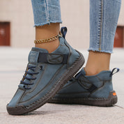 Marguerite Hollowell | Orthopedic Comfort Sneakers in Sage Green