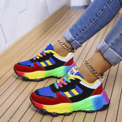 Vivienne Castellano | Rainbow Platform Orthopedic Sneakers