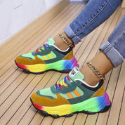 Vivienne Castellano | Rainbow Platform Orthopedic Sneakers