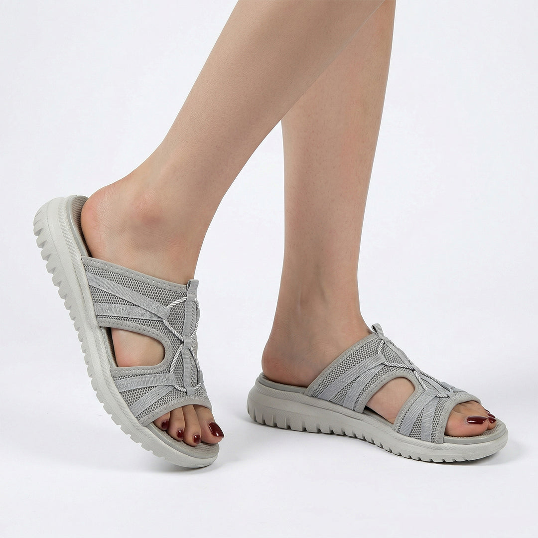CloudFOX™ | Women's Lightweight Cushioned Slide Sandals for All-Day Comfort