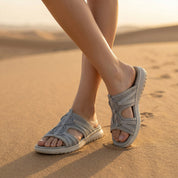 CloudFOX™ | Women's Lightweight Cushioned Slide Sandals for All-Day Comfort