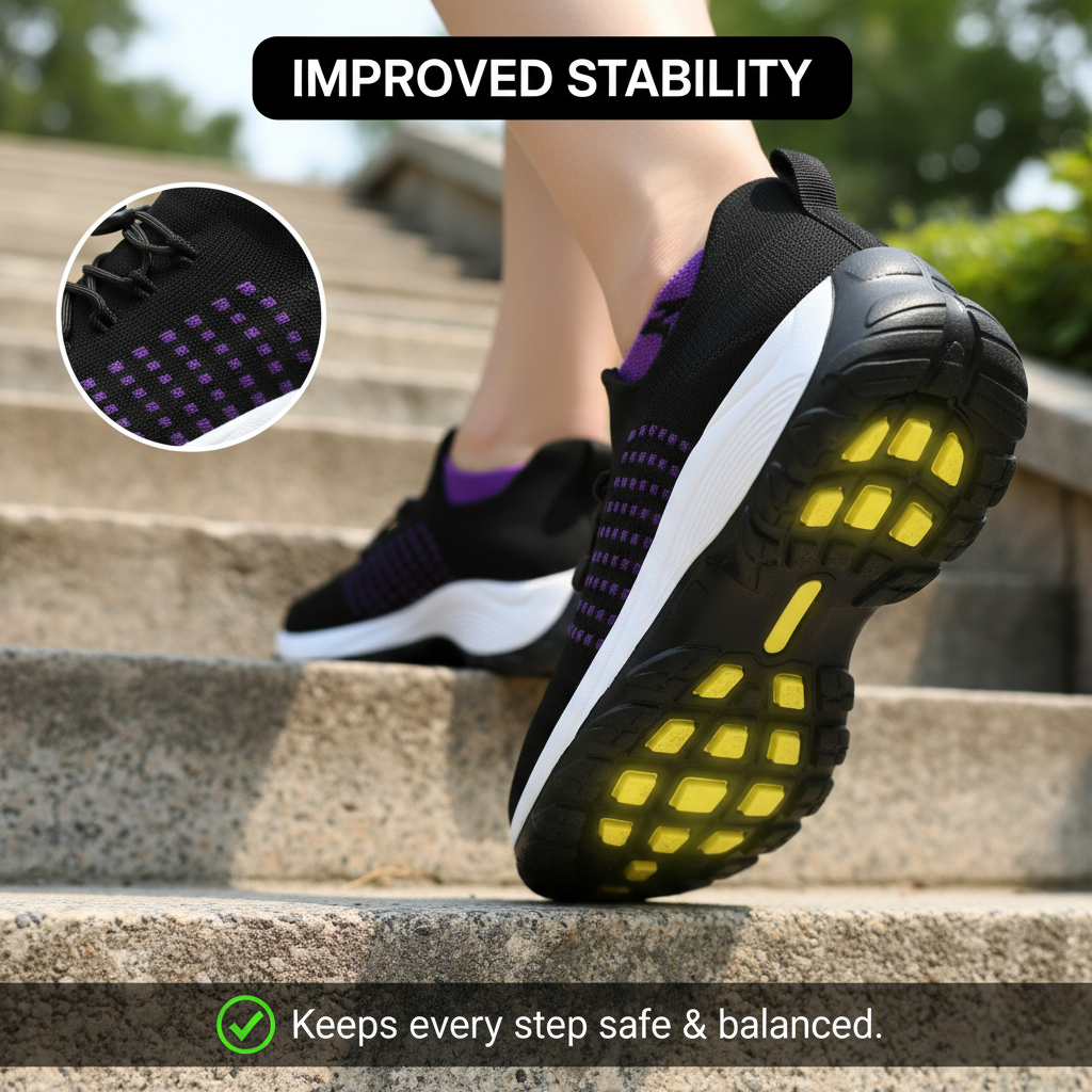 ShiftFOX™ | Women's 12-Hour Comfort Shoes for Nurses & Plantar Fasciitis Relief