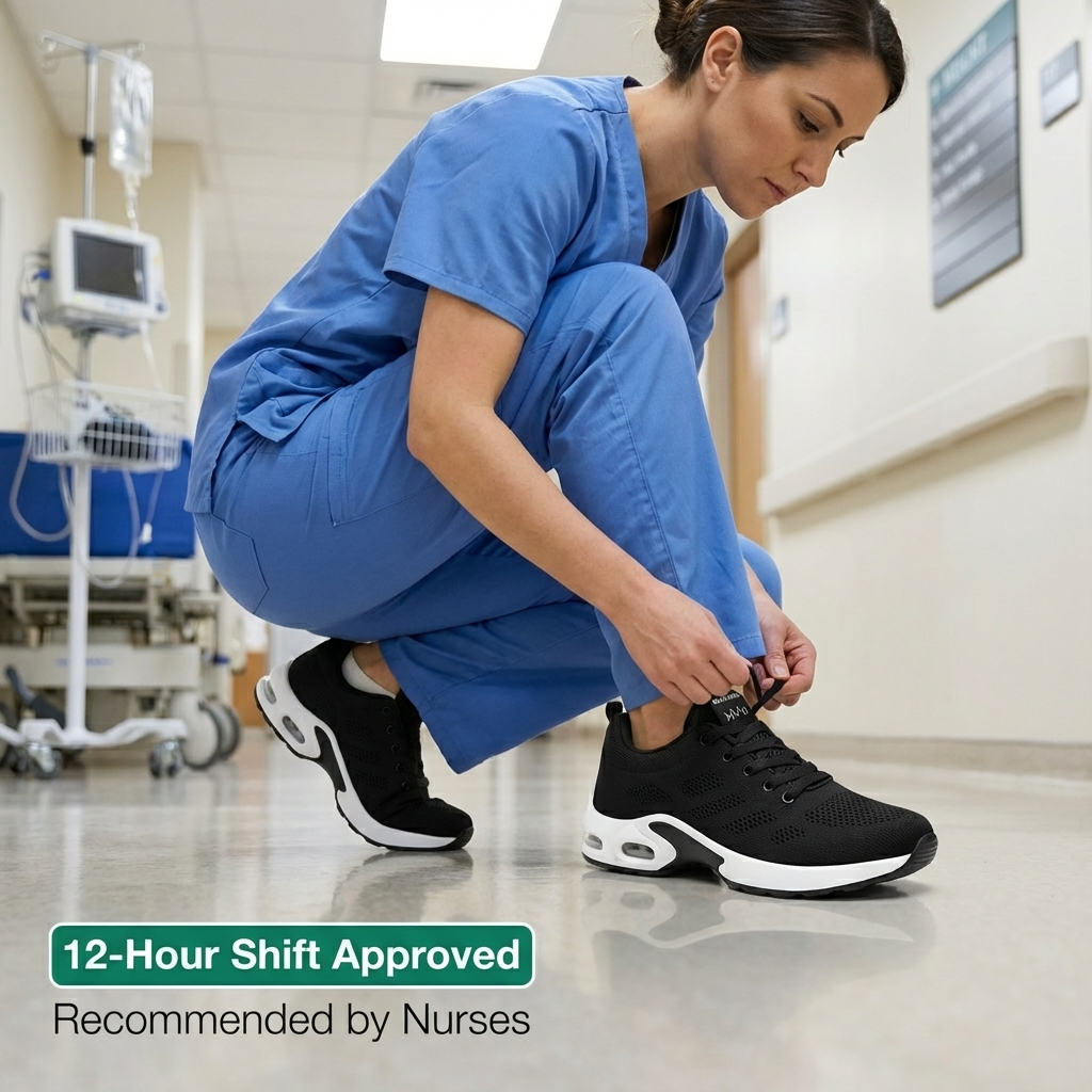 ShiftFOX™ | Women's 12-Hour Comfort Shoes for Nurses & Service Workers