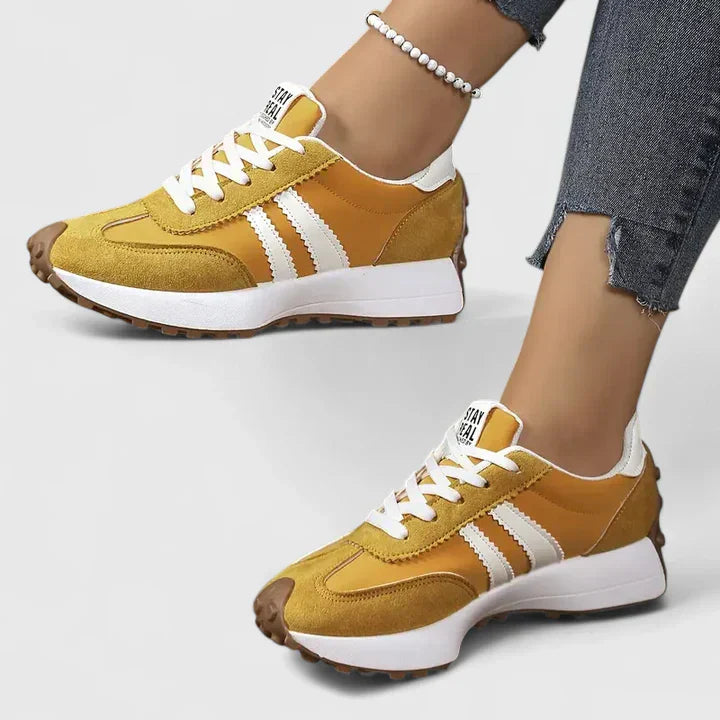 Natasha Bellerive | Black & White Orthopedic Sneakers