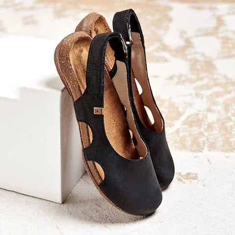 Margaux Delville | Blue Orthopedic Slingback Sandals for Women