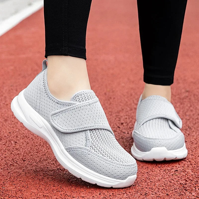 OrthoFOX™ | Women's Orthopedic Velcro Shoes for Plantar Fasciitis, Swelling & All-Day Relief