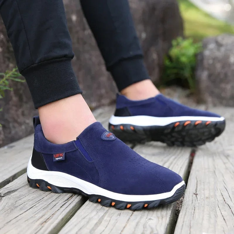 OrthoFOX™ | Men's Orthopedic Slip-On Trail Shoes for Heel Pain & Plantar Fasciitis Relief