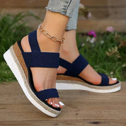 Sigrid Holmberg | Orthopedic Platform Sandals in Beige