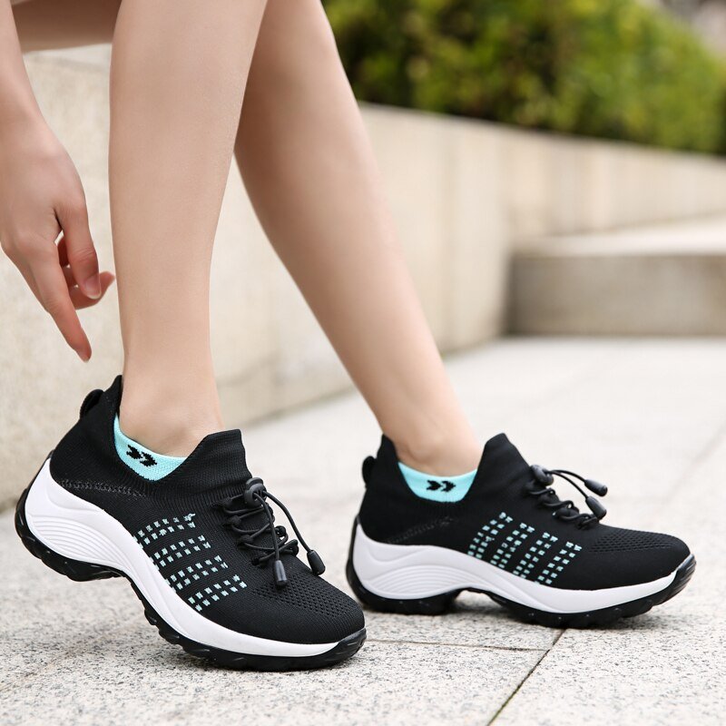 OrthoFOX™ | Women's Stretch Knit Orthopedic Shoes for Bunion & Heel Pain Relief