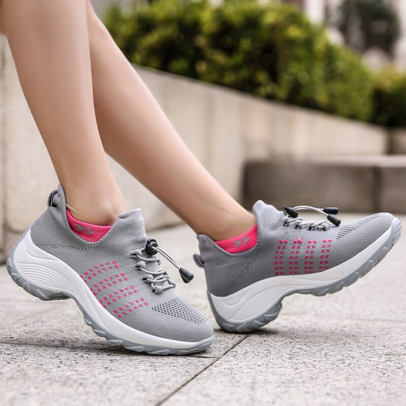 OrthoFOX™ | Women's Orthopedic Stretch Knit Shoes for Bunions, Heel & Arch Pain Relief