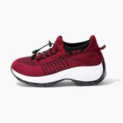 ShiftFOX™ | Women's 12-Hour Comfort Shoes for Nurses & Service Workers — Heel, Knee & Back Pain Relief (Purple)