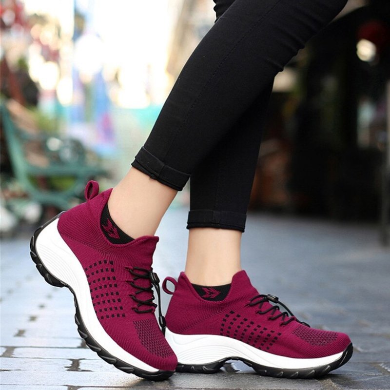 OrthoFOX™ | Women's Stretch Knit Orthopedic Shoes for Bunions, Wide Feet & All-Day Pain Relief