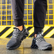 FOX Guard™ | Men's Reinforced Steel Toe Safety Shoes for All-Day Protection & Comfort