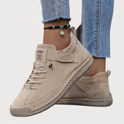 Aurore Bellemont | White Orthopedic Slip-On Sneakers for Women