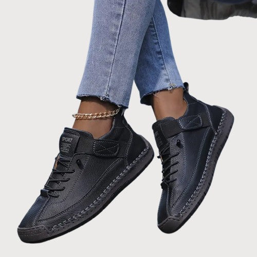 Aurore Bellemont | White Orthopedic Slip-On Sneakers for Women